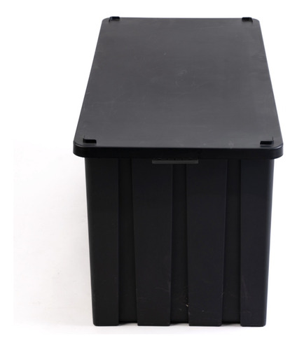 Contenedor Industrial Plastico Apilable C/tapa Grande 208l
