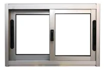 Comprar Ventana De Aluminio Corrediza S20 - 60 X 40 Cm Banderola