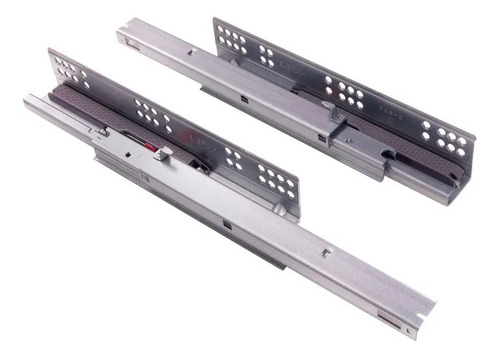 Corrediça Para Gaveta Invisa Gt2 Extraçâo Total 350mm Hafele
