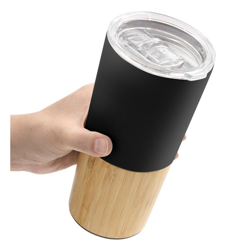 Vaso Térmico Nórdico Con Bambo