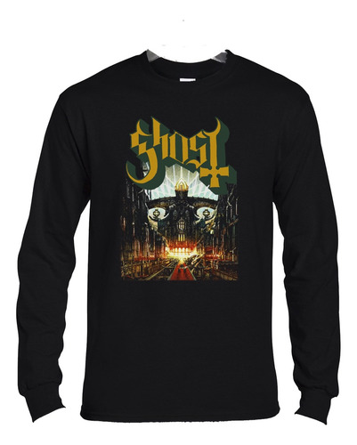 Polera Ml Ghost Meliora N Metal Abominatron