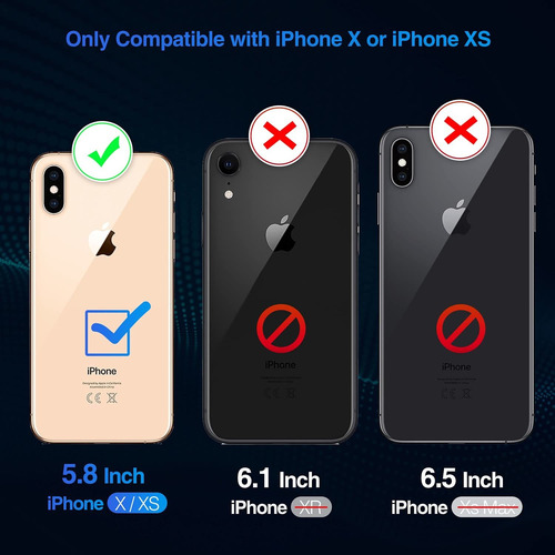 Estuche Bateria Para iPhone XS Mah Delgada Protectora