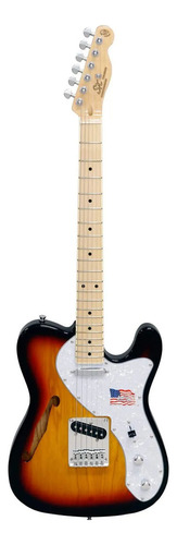 Guitarra Eléctrica Sx Telecaster Ash Hollow Semihueca Oferta