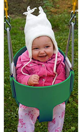 Asiento De Columpio Para Bebés Con Cubierta Completa De
