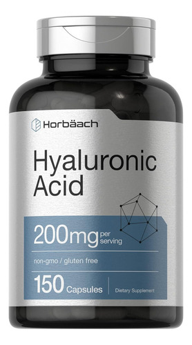 Ácido hialurónico Ácido hialurónico (200 mg 150 cápsulas) Horbaach