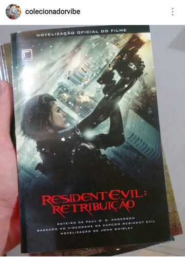 Livro Resident Evil - Retribuição