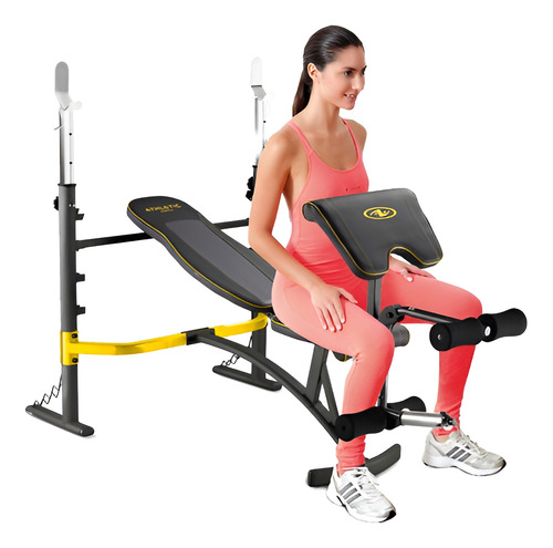 Banco De Pesas Athletic Works Casi Nuevo (Usado)