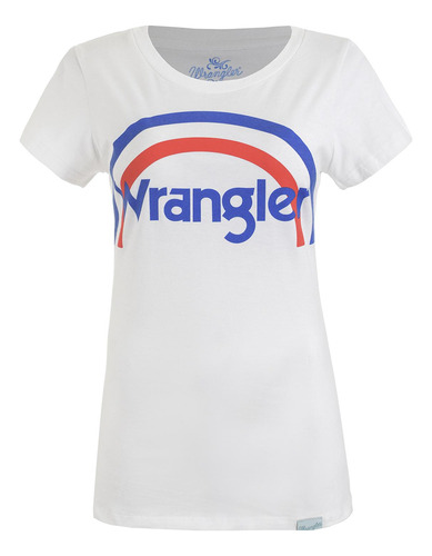 Playera Vaquera Wrangler Mujer Manga Corta G42