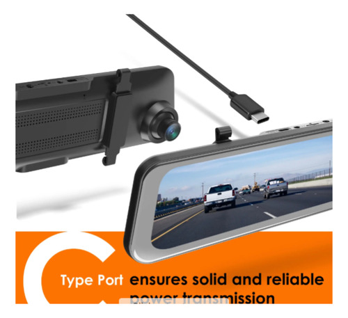 Rexing M2maxpro Camara Carro Espejo Retrovisor 4k Wifi Gps