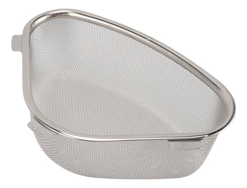 Fregadero De Esquina Con Cesta Coladora Triangular Colgante