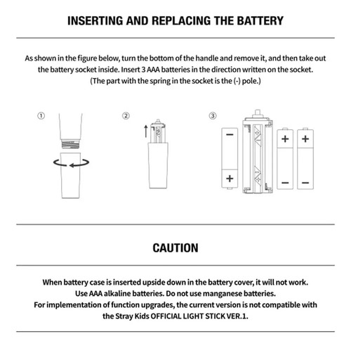 Stray Kids Stay Lightstick Official Bluetooth Kpop Concert.1
