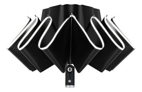 Guarda-chuva Invertido De Ten Bone Torch Com Proteção Uv