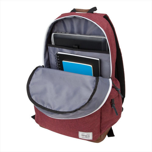 Imagen 4 de 7 de Morral Targus Tsb93603 Strata, Hasta 15.6'' Liviano, Borgoña