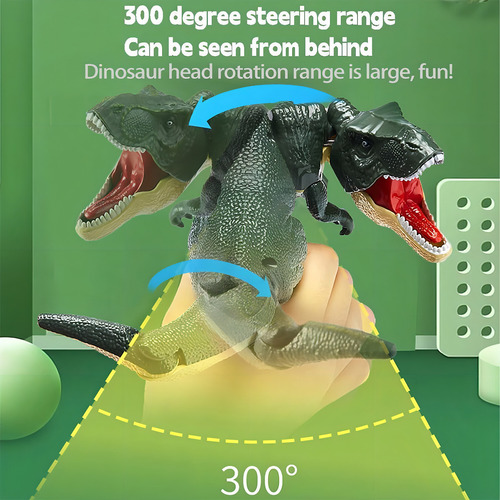 Zaza Juguetes Dinosaurio Trigger T Rex ,con Sonido-2pcs Color 2pcs