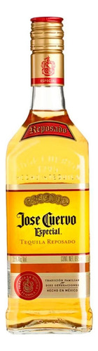 Caja De 12 Tequila Jose Cuervo Especial Reposado 695 Ml