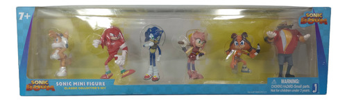 Sonic The Hedgehog Pack De 6 Figuras