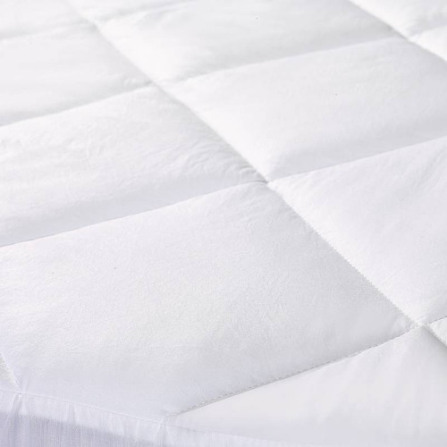 Protector Cubre Colchon C Relleno Pilow Hotelera 2 1/2 Plaz