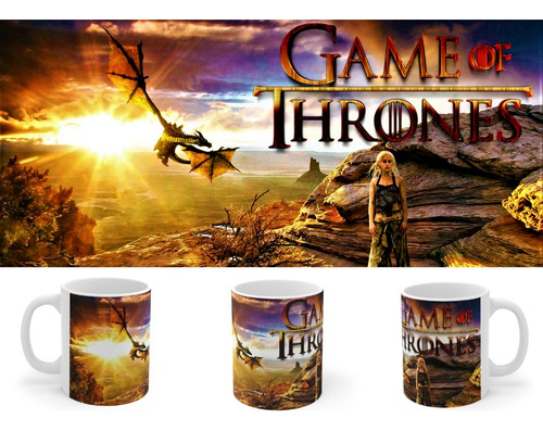 Rnm-0256 Taza Tazon Game Of Thrones Juego De Tronos Dr House