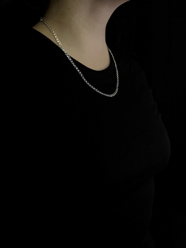 Cadena Plata Fina 925 Estilo Cubana Barbada Para Mujer 50 Cm De Largo 3 Mm Calibre 80 Collar Ideal Para Regalar En Ocasiones Especiales Como Cumpleaños Momentos Especiales