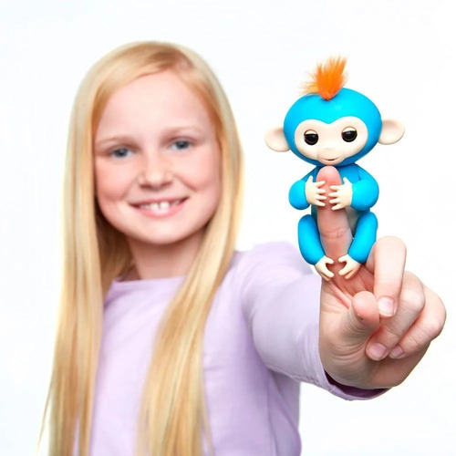 Monito Fingerlings Baby Monkey Boris Interactivo Bebe Wowwee