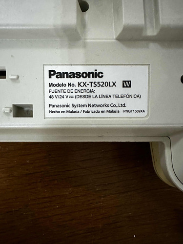 Teléfono Panasonic Kx Ts520lx (hay4) 