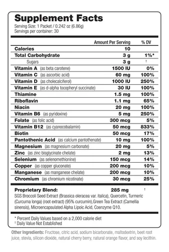 Max N-fuze, Reposicion Nutricional, 30 Paquetes (0.24 Onzas)