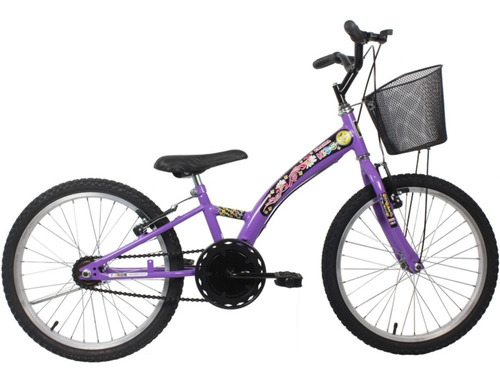 Bicicleta Aro 20 Monotubo - Lilas