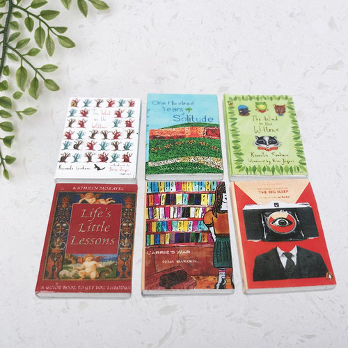 2 X 6 Unids/set 1/12 Casa De Muñecas Clásico Colorido