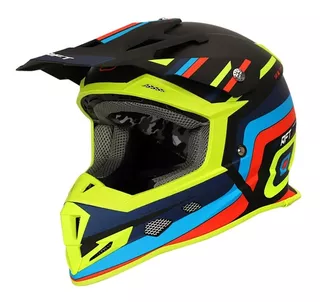 Casco Sh-mx33 Raptor Dex Ngr Mat/az Am