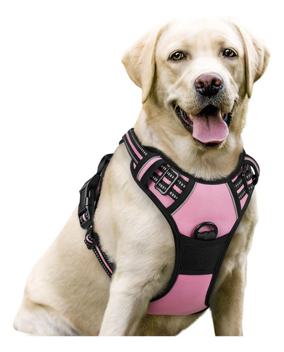 Arnés Para Perro Rabbitgoo No Tirar, Ajustable, Talla L