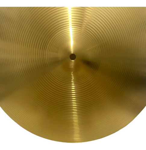 Prato Para Bateria Crash Ataque 16 Polegadas Dreamer Cor Dourado