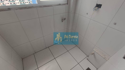 Apartamento Com 2 Dormitórios À Venda, 55 M² Por R$ 260.000,00 - Mirim - Praia Grande/sp - Ap0897