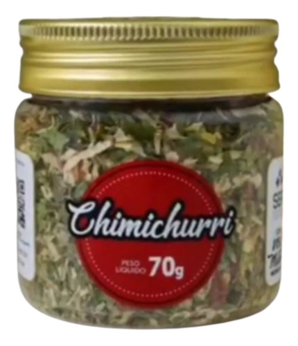 Tempero Chimichurri Mistura De Especiaria P/ Carnes E Molhos