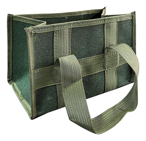 Bolsa Tote De Lona Organizadora, Bolsa Com 29cmx17cmx17cm