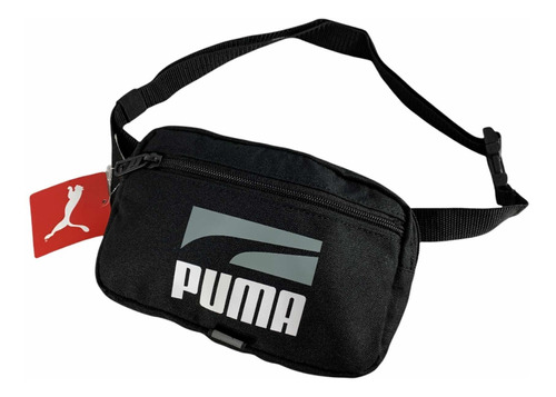 Cangurera Puma Plus Negro Unisex 075751-01 Look Trendy