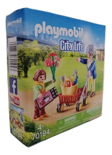 Playmobil 70194 Abuela Con Niño.