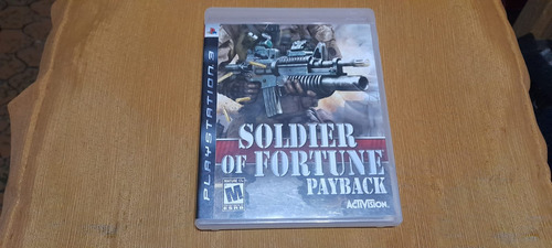 Juego De Ps3 Soldier Of Fortune Payback, Físico Y Usado (Usado)