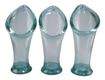 Comprar Set 3 Jarrones Decorativos Vidrio Soplado Decoracion Moderna