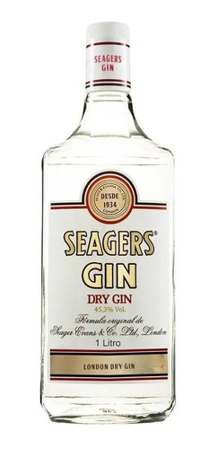 Gin Seagers 1 L Unidade Seager London Dry Seager Seager