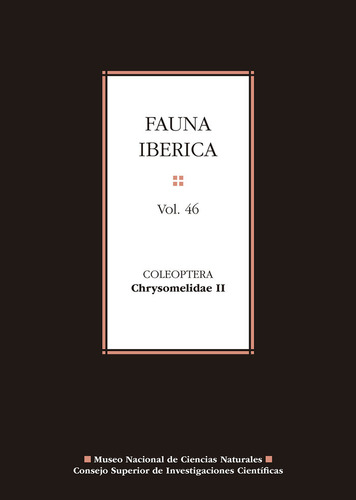 Fauna Iberica Vol 46 Coleoptera Chrysomelidae Ii - Petitp...