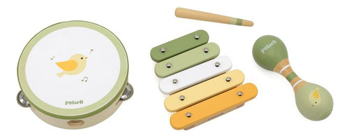 Set De Instrumentos Musicales Verde 44213