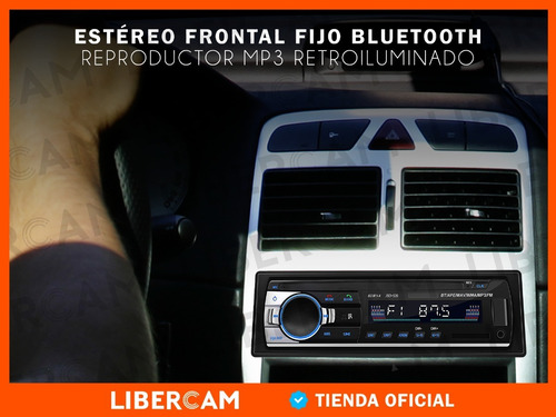 Stereo Auto Pantalla Bluetooth Mp3 Usb Fm Lcd Auto
