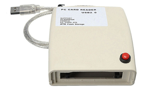Usb 2.0 A 68 Pines Ata Pcmcia Pc Lector De Tarjetas Adaptado