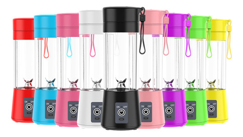 Licuadora Portatil Vaso Recargable Usb Mini Extracto 380ml