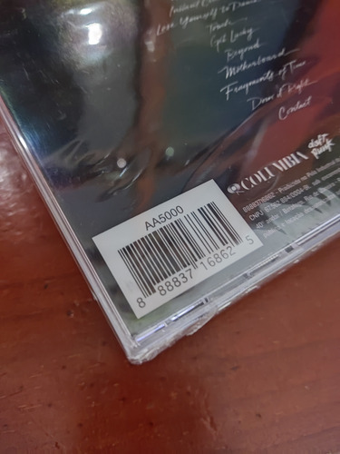 Cd Daft Punk - Radom Access Memories (novo, Lacrado) Acrílico