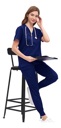 Conjunto De Uniforme Para Mujer, Trajes De Trabajo De