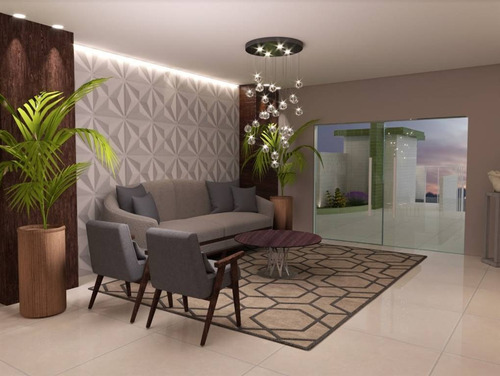Imagem 6 de 8 de Apartamento, 2 Dorms Com 58.62 M² - Caiçara - Praia Grande - Ref.: Go7 - Go7
