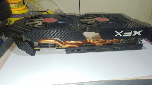 Placa De Vídeo Xfx Rx 590 8gb Fatboy Oc+ Gddr5 Rx-590p8dfd6 (Usado)