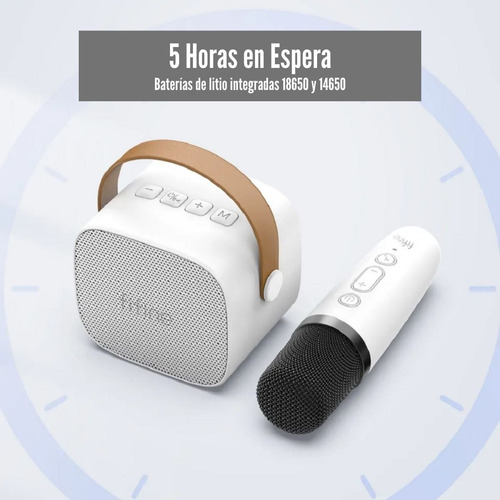 Micrófono Fifine Amplising E1 Wireless Karaoke - White