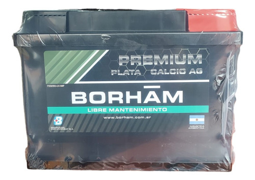 Bateria Auto Camioneta Borham 12x75 Amp. Bmr75